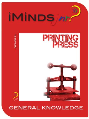 cover image of Printing Press